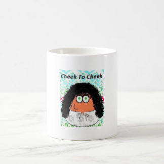 Caneca De Café Pou_Cheek To Cheek