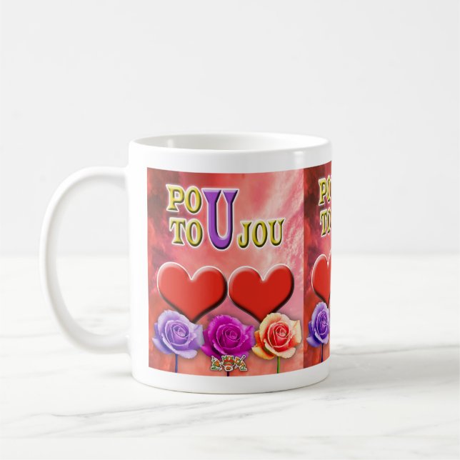 Caneca De Café Pou Toujou (Esquerda)