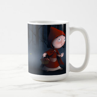 Caneca De Café Pouca capa de equitação vermelha