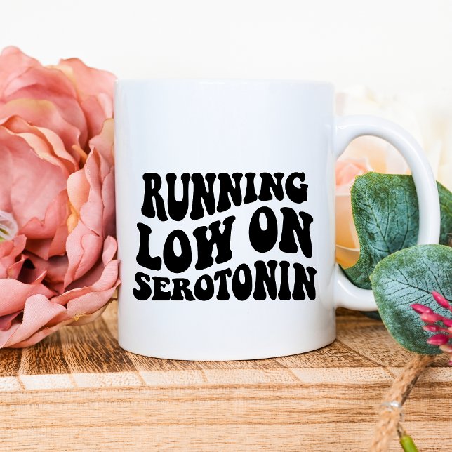 Caneca De Café Pouco frequente em Serotonina Mug (Criador carregado)