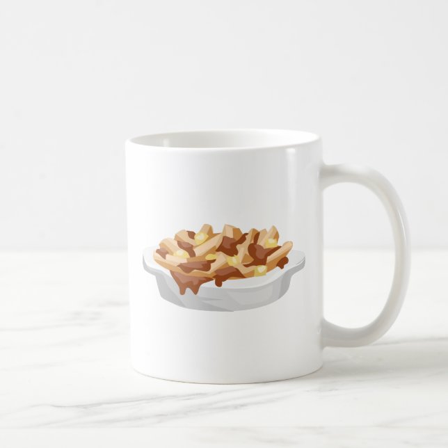Caneca De Café poutine (Direita)