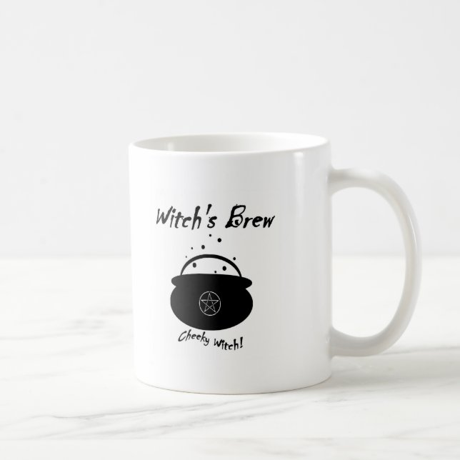 Caneca De Café Povoado de bruxa-preguiçosa - Mug (Direita)