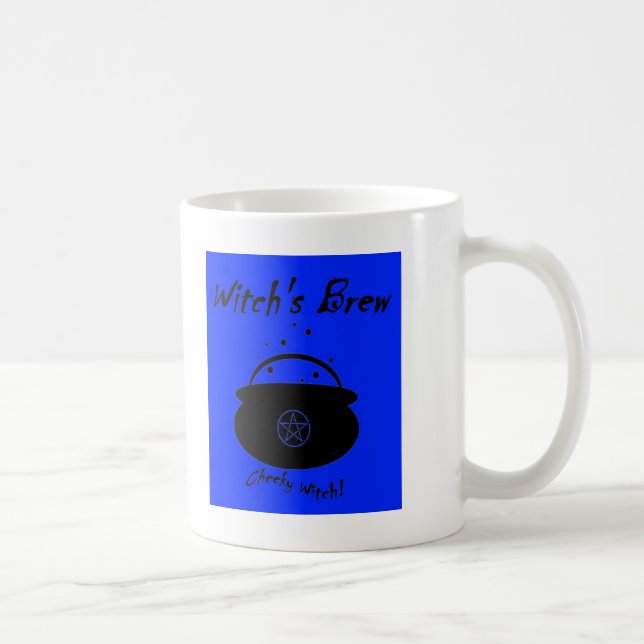 Caneca De Café Povoado de bruxa-preguiçosa - Mug (Direita)