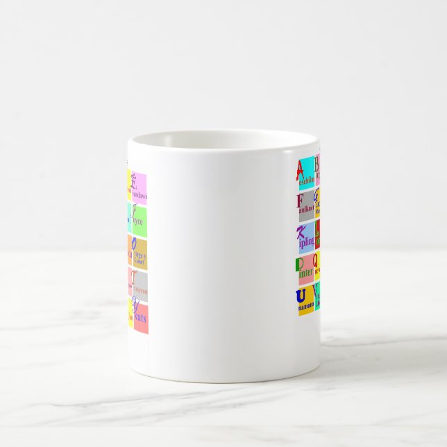 Caneca De Café Povos das letras (Centro)