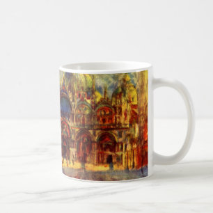Caneca De Café Praça de São Marcos, Veneza por Pierre Renoir