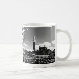 Caneca De Café Praça del Campo, Sienna.Italy