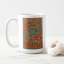 Caneca De Café Praça Mayor de Madrid
