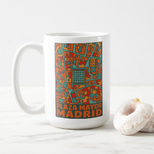 Caneca De Café Praça Mayor de Madrid