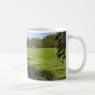 Caneca De Café Prado de Yosemite com Estrelas Cadentes