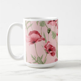 Caneca De Café Prados de flores impressões