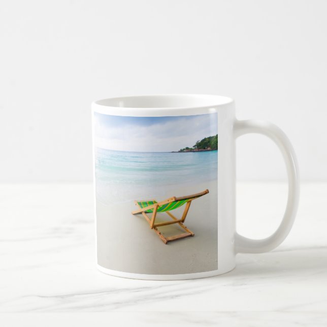 Caneca De Café Praia (Direita)