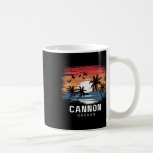 Caneca De Café Praia Cannon Oregon Surfe Surfista _1