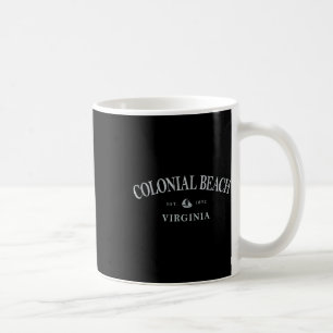 Caneca De Café Praia Colonial Virgínia _ Praia Colonial Va Vela