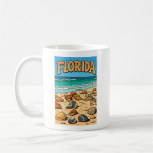 Caneca De Café "Praia da Flórida"