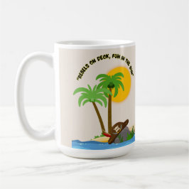 Caneca De Café praia da ilha pirata