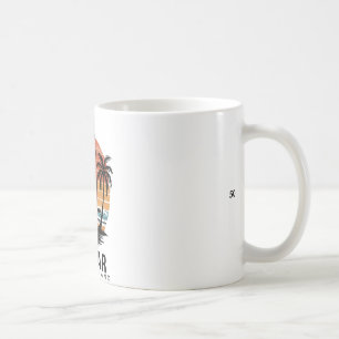 Caneca De Café Praia de Cedar Long Island Surfe Surfista _1