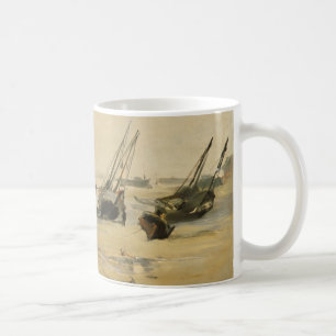Caneca De Café Praia de Edouard Manet  , maré baixa