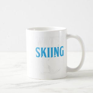 Caneca De Café Praia de Esqui Aquático Esportes Aquáticos Oceano