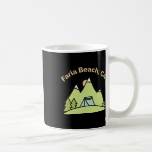 Caneca De Café Praia de Faria Ca Montanhas Caminhadas Escaladas A