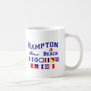Caneca De Café Praia de Hampton, NH