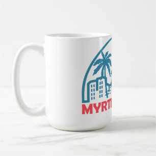 Caneca De Café Praia de myrtle no verão- carolina do sul