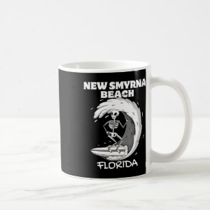 Caneca De Café Praia de New Smyrna Flórida Surf Vintage Retro Sur