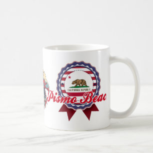 Caneca De Café Praia de Pismo, CA