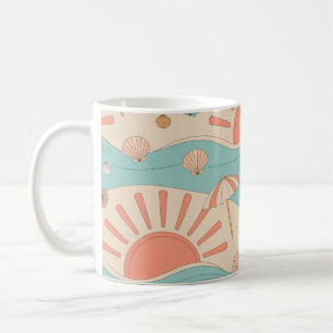 Caneca De Café Praia do Pôr do Sol