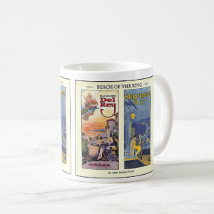 Caneca De Café Praia do Rei por Arthur Bradley Fowler