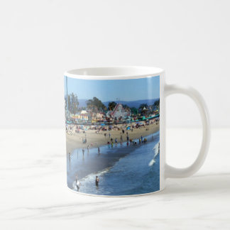 Caneca De Café Praia/passeio à beira mar de Santa Cruz