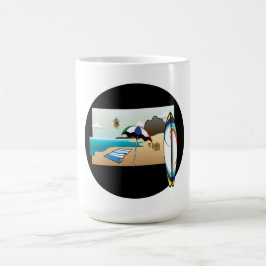 Caneca De Café Praia, por favor