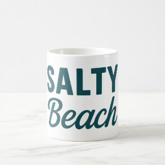 Caneca De Café Praia Salgada Vida Costeira na Onda | Estampa Gráf