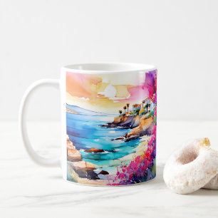 Caneca De Café "Praia Secluída"