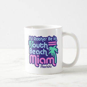 Caneca De Café Praia sul Miami