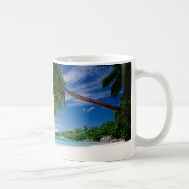 Caneca De Café Praia tropical | Seychelles (Direita)
