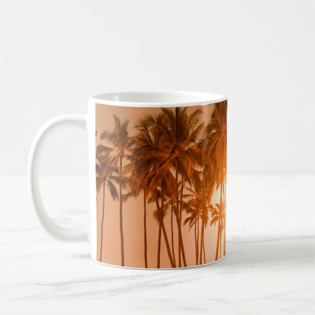Caneca De Café Praia tropical: vista natural cênica (Esquerda)