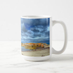 Caneca De Café Praia Wybalena de Lillies, ilha do Flinders