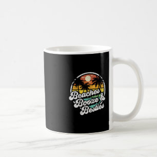 Caneca De Café Praias Bebidas E Amigas Camisa Divertida de Praia