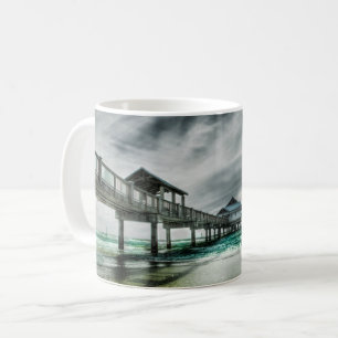 Caneca De Café Praias Tropicais   Clearwater Florida