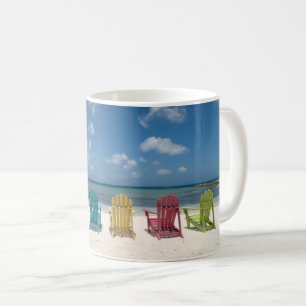 Caneca De Café Praias Tropicais Palm Beach, Aruba