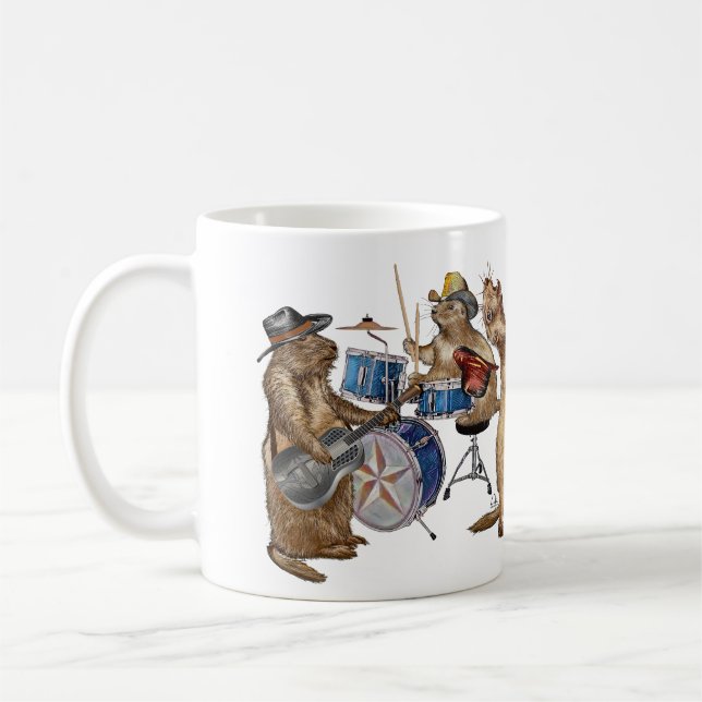 Caneca De Café Prairie Dogs (Esquerda)