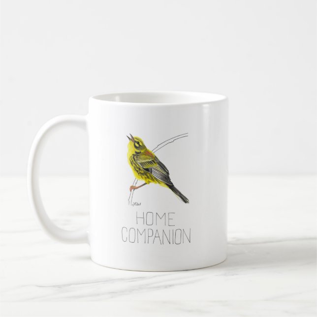 Caneca De Café Prairie Home Companion (Prairie Warbler) (Esquerda)
