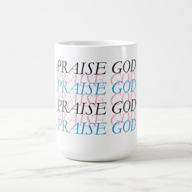 CANECA DE CAFÉ PRAISE DEUS (Centro)