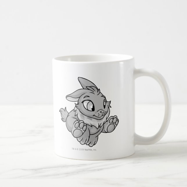 Caneca De Café Prata de Cybunny (Direita)
