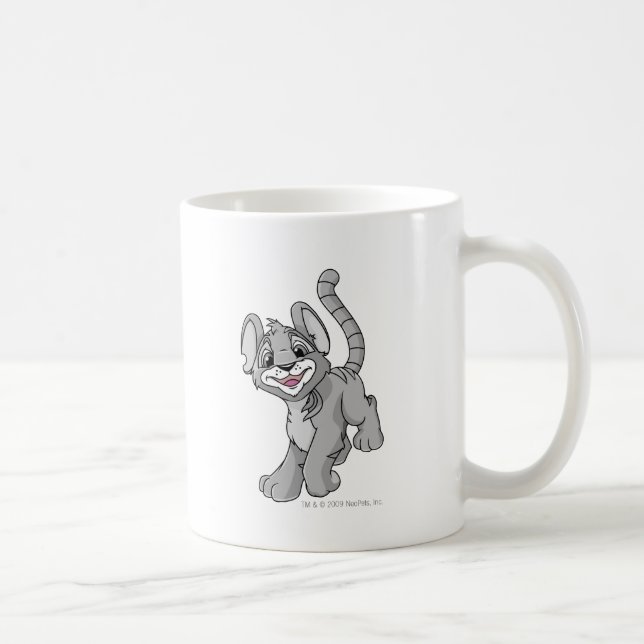 Caneca De Café Prata de Kougra (Direita)