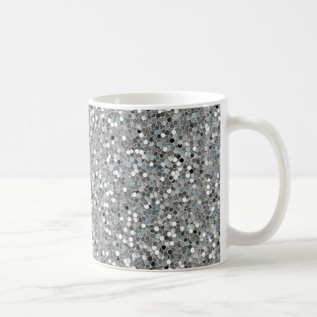 Caneca de Café Prata de Luxo (Direita)