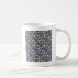 Caneca De Café prata holográfica