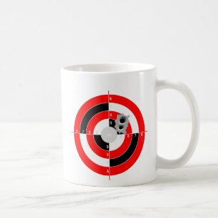 Caneca De Café Prática de alvo