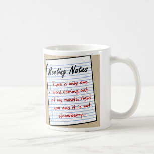 Caneca De Café Praticando Etiqueta de Negócios