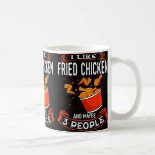 Caneca De Café Prato Amante de Frango Frito Restaurante Chef Kitc